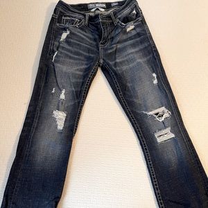 Men’s buckle jeans
